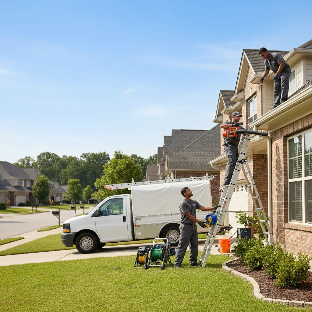Home Gutter Service in Enid, MS near me